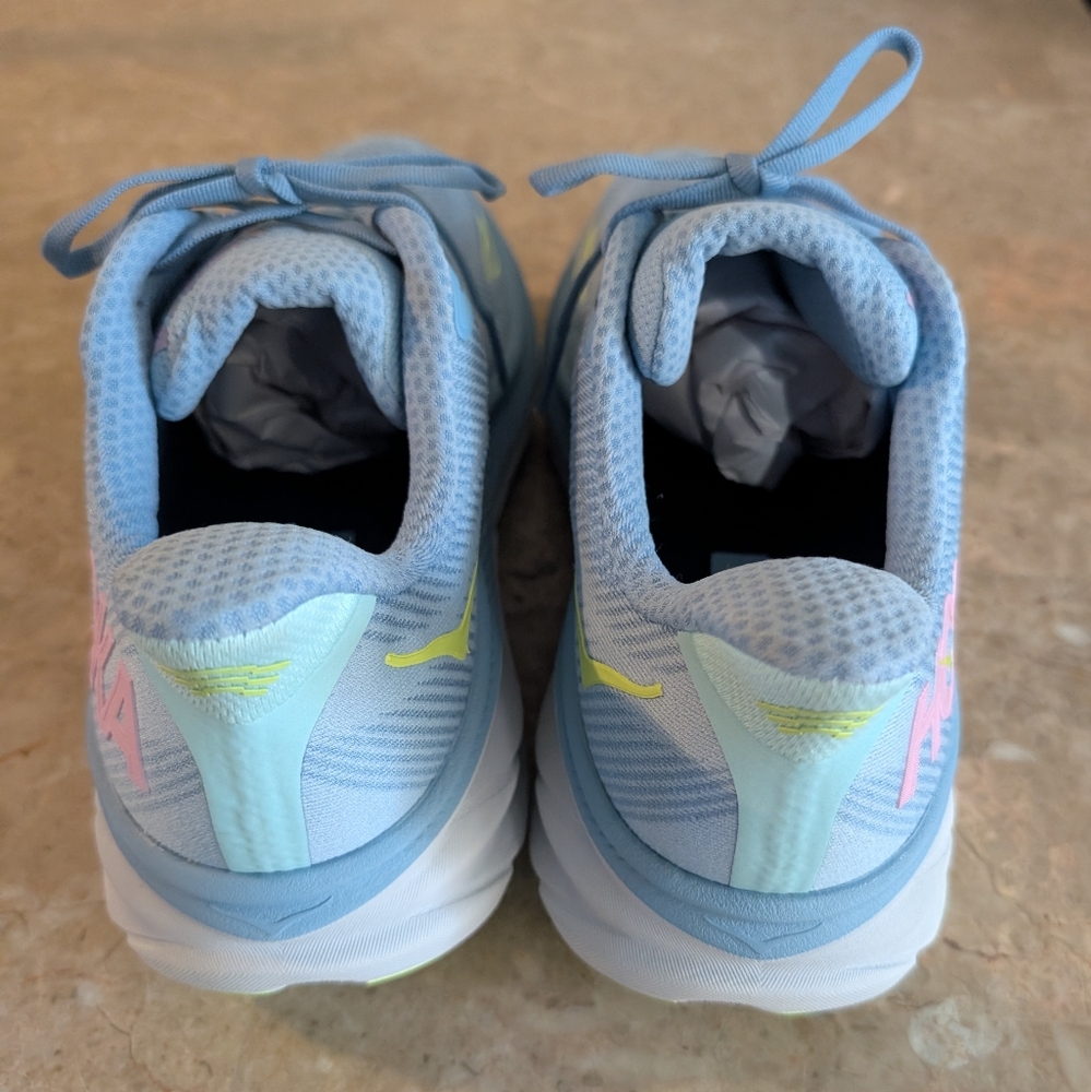 Hoka One One Clifton 9 Trail Lightweight Running Shoes Women's Size 12 No Box - Picture 4 of 10